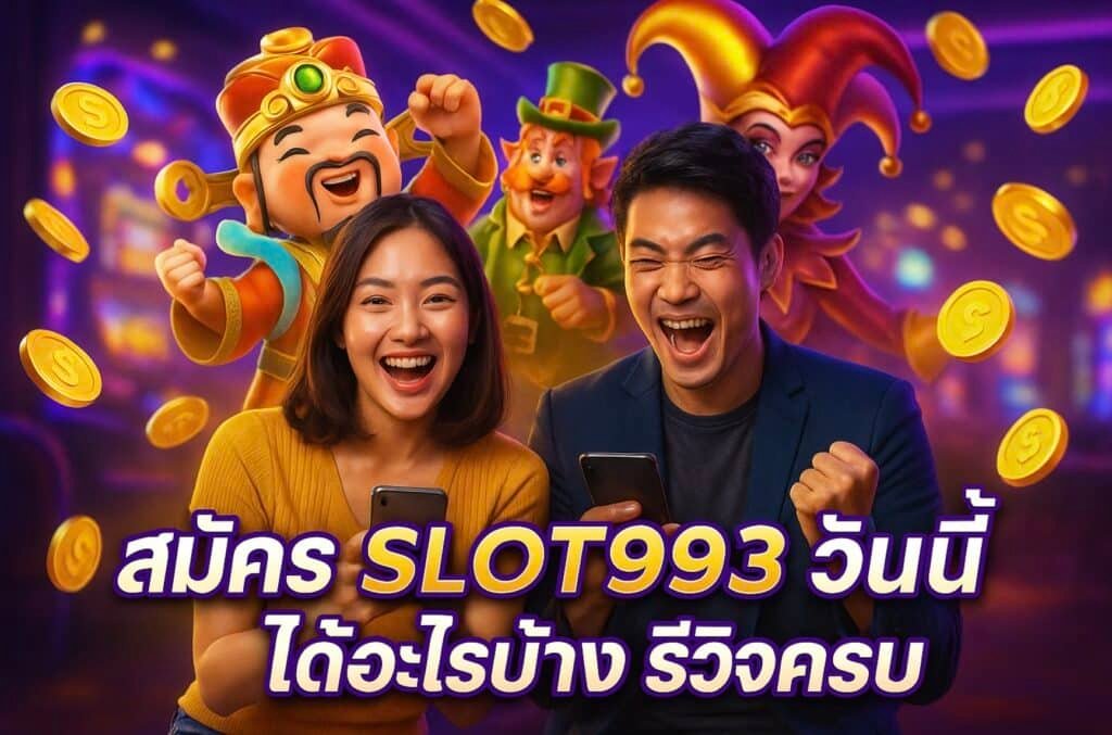 สมัคร SLOT993 วันนี้ ได้อะไรบ้าง รีวิวครบ