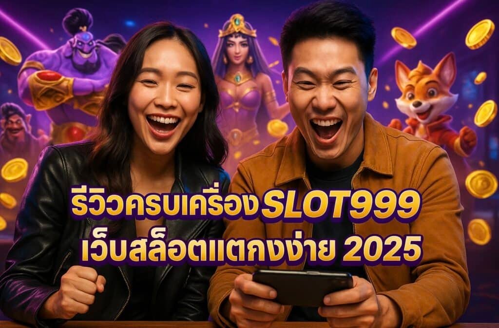 รีวิวครบเครื่อง SLOT999 เว็บสล็อตแตกง่าย 2025